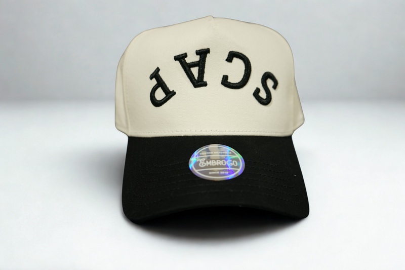 Upside-Down "SCAP" Embroidered Hat