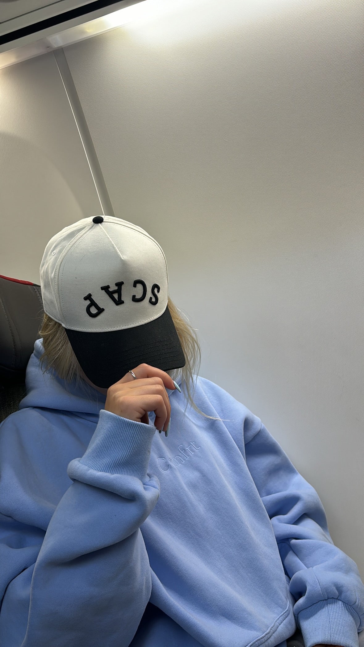 Upside-Down "SCAP" Embroidered Hat