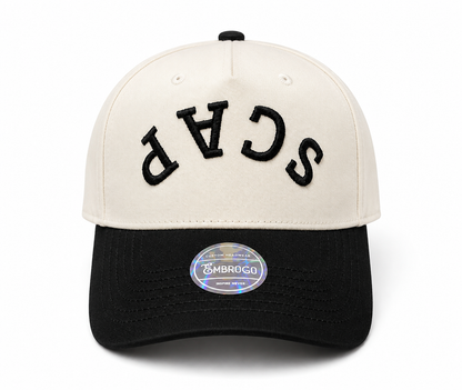 Upside-Down "SCAP" Embroidered Hat